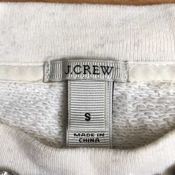 J.Crew neutral jewel stone collar sweater - Picture 3 of 6